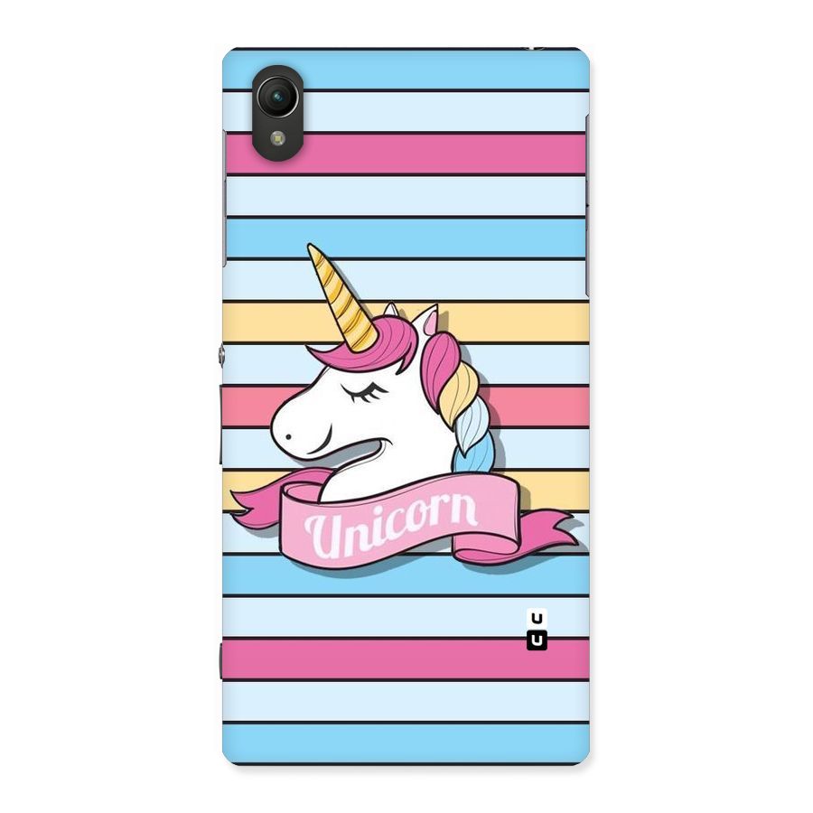 Unicorn Stripes Back Case for Sony Xperia Z1