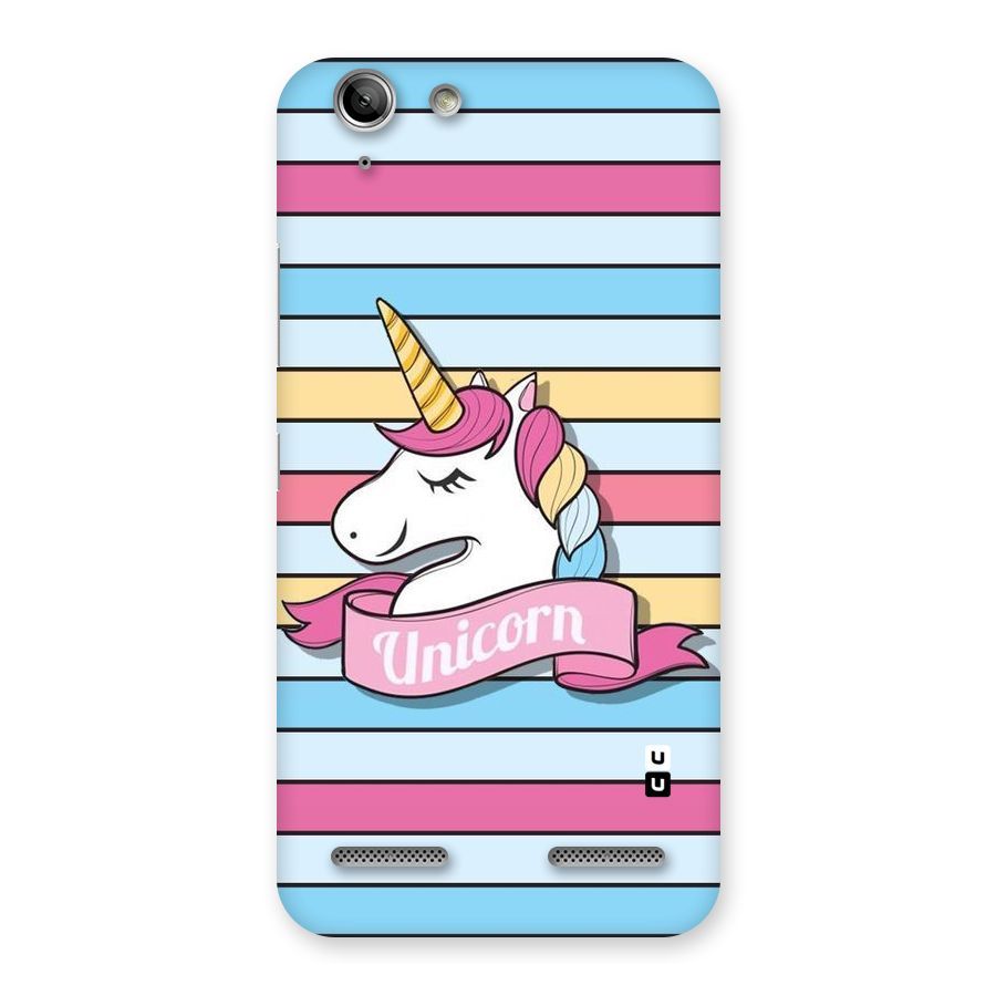 Unicorn Stripes Back Case for Vibe K5 Plus