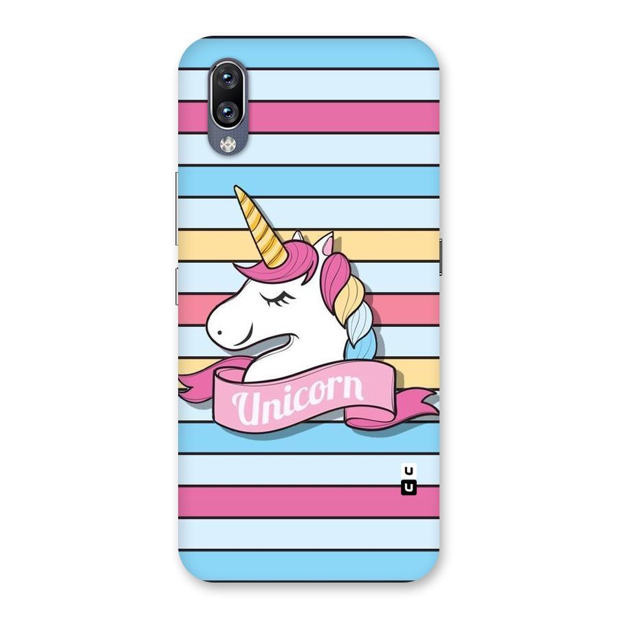 Unicorn Stripes Back Case for Vivo NEX