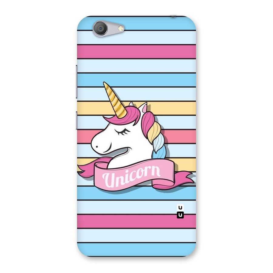 Unicorn Stripes Back Case for Vivo Y53