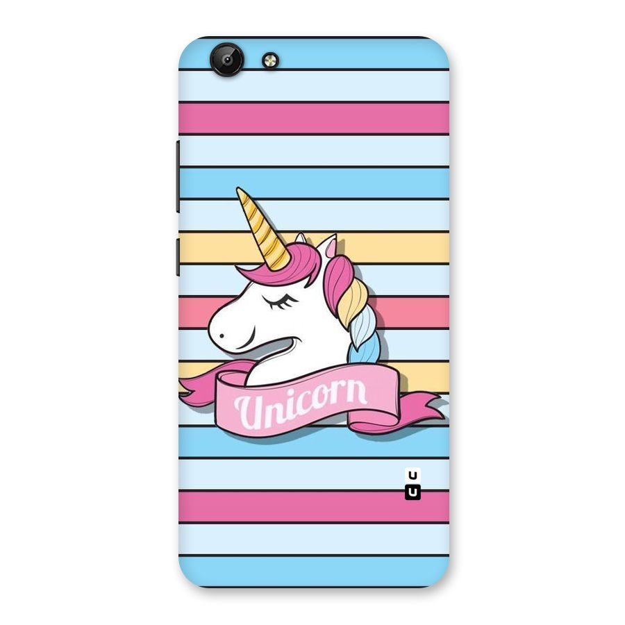 Unicorn Stripes Back Case for Vivo Y69