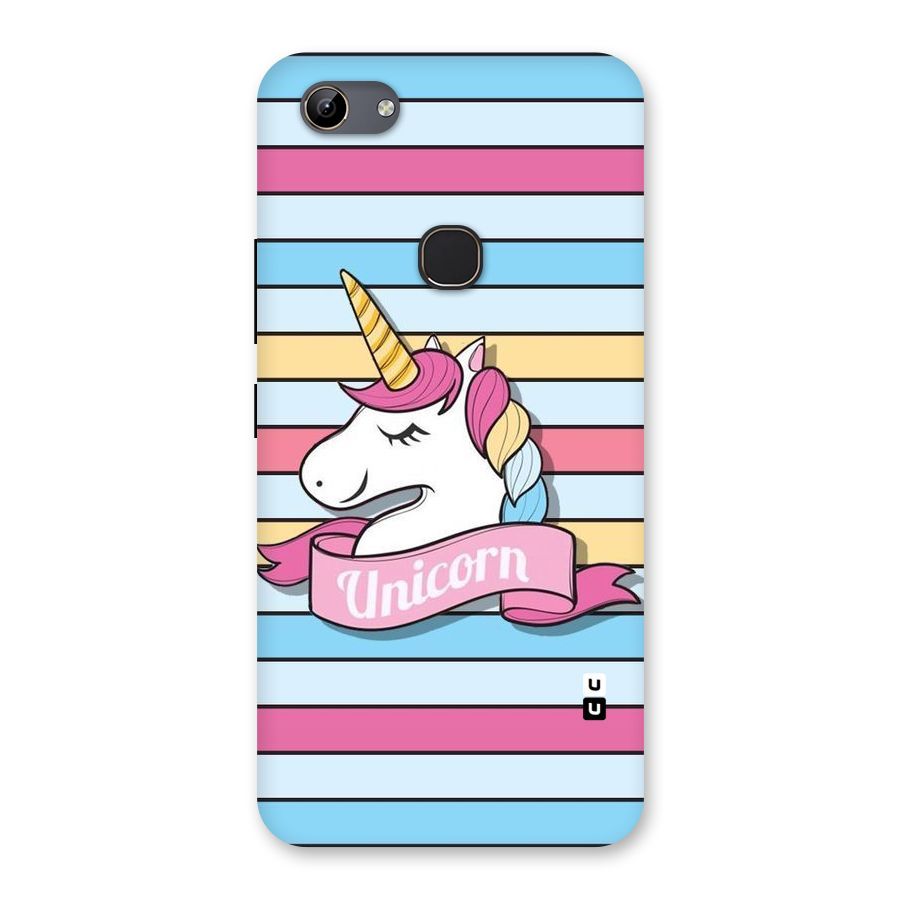 Unicorn Stripes Back Case for Vivo Y81