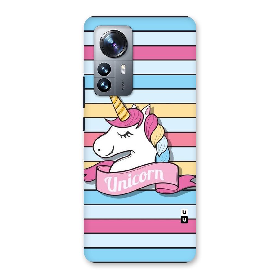 Unicorn Stripes Back Case for Xiaomi 12 Pro