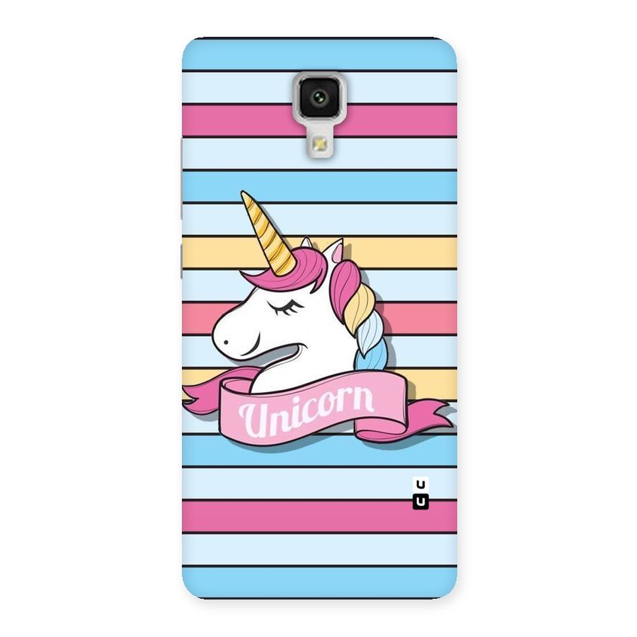 Unicorn Stripes Back Case for Xiaomi Mi 4