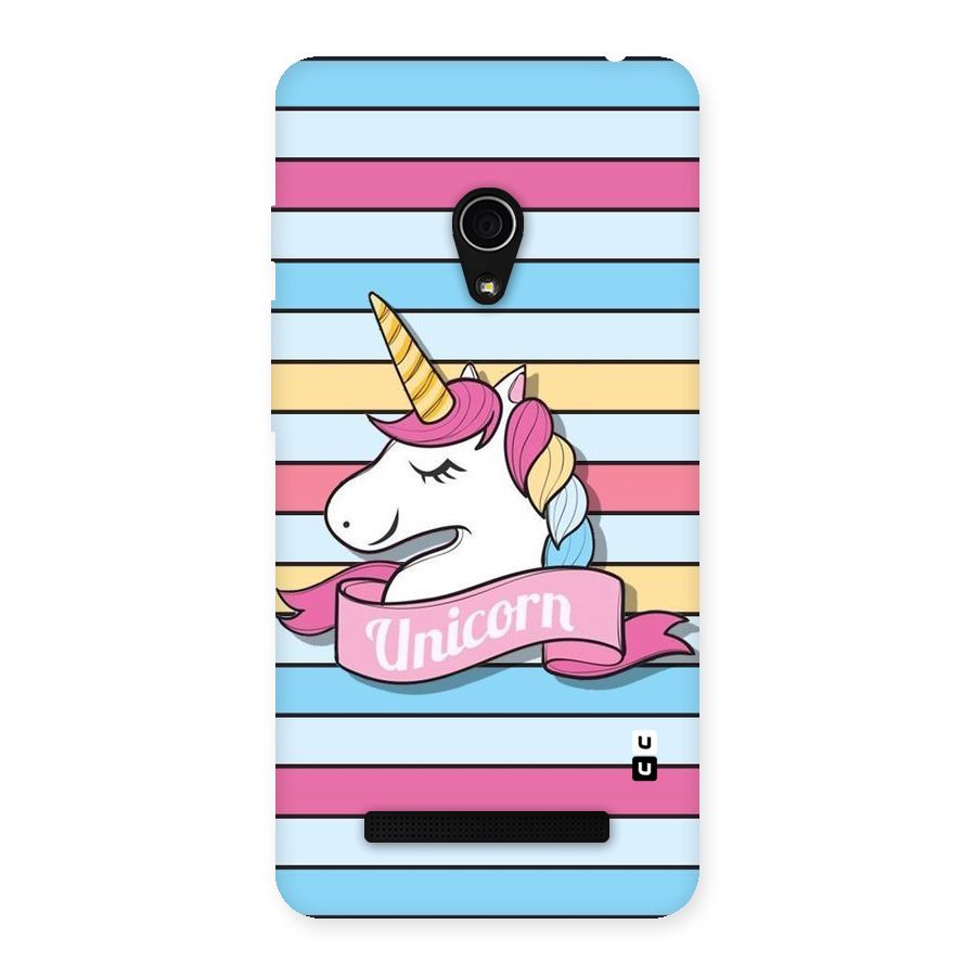 Unicorn Stripes Back Case for Zenfone 5