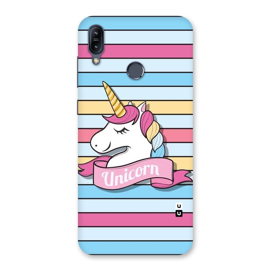 Unicorn Stripes Back Case for Zenfone Max M2
