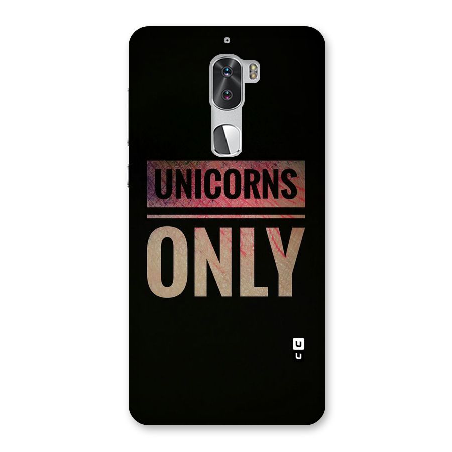 Unicorns Only Back Case for Coolpad Cool 1