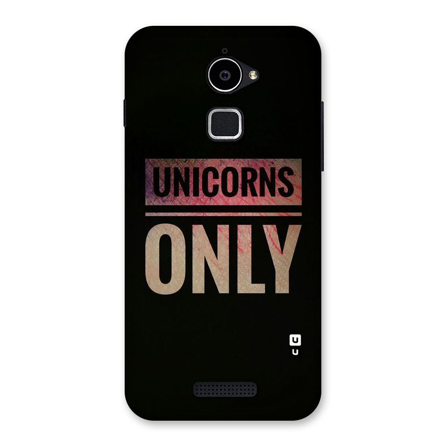 Unicorns Only Back Case for Coolpad Note 3 Lite
