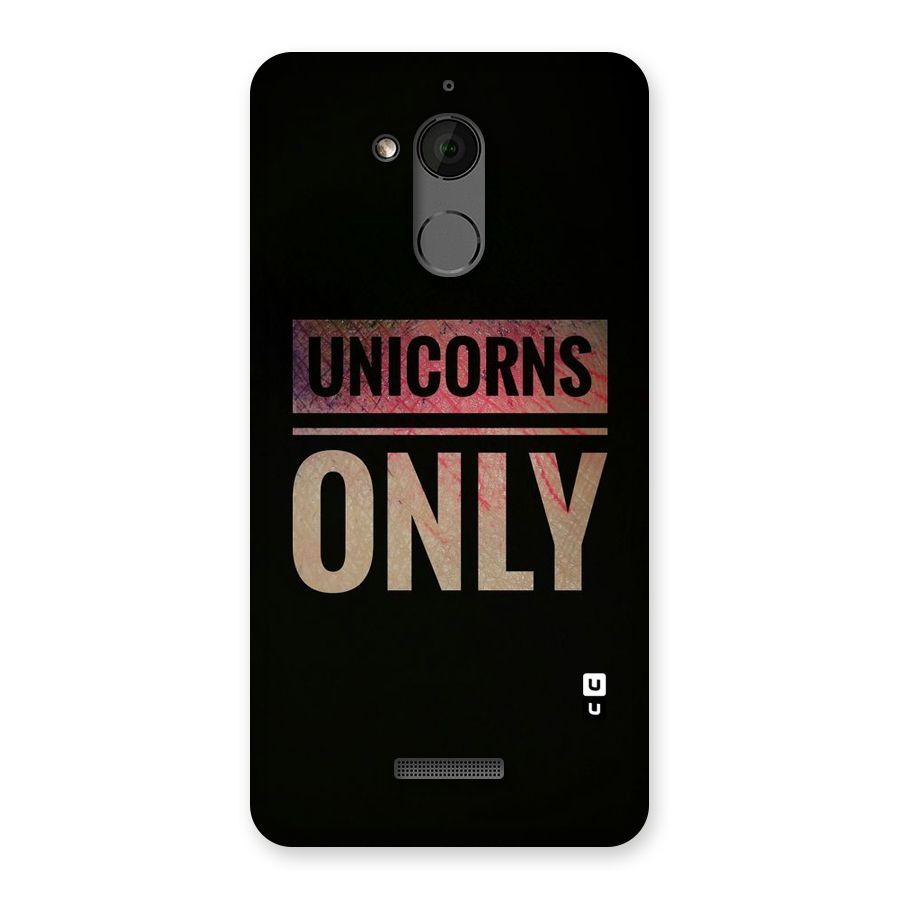Unicorns Only Back Case for Coolpad Note 5