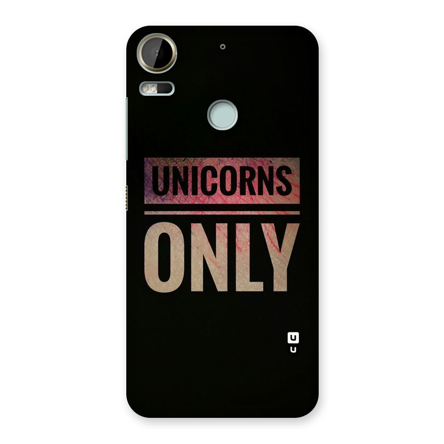 Unicorns Only Back Case for Desire 10 Pro