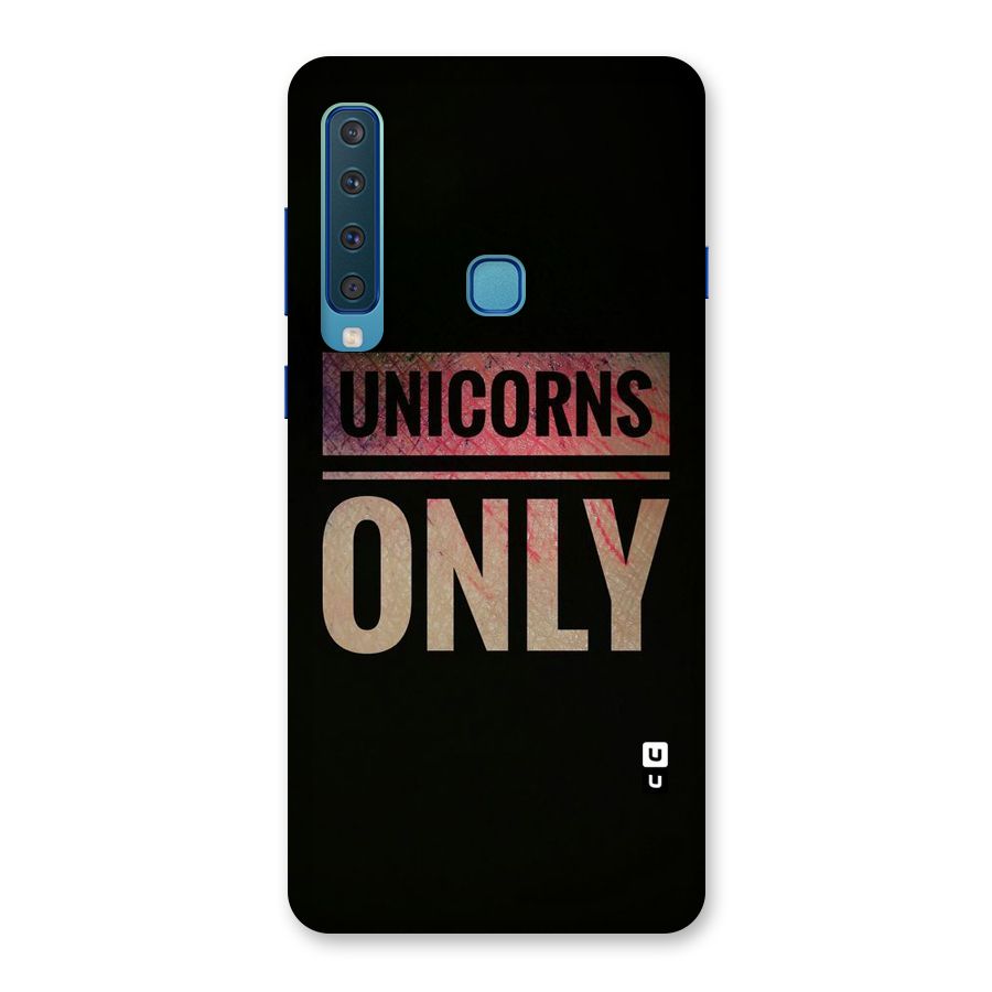 Unicorns Only Back Case for Galaxy A9 (2018)