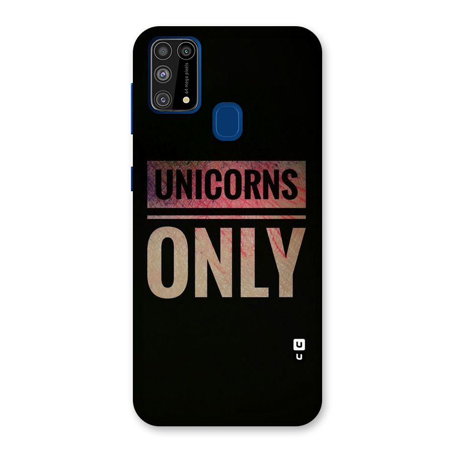 Unicorns Only Back Case for Galaxy F41