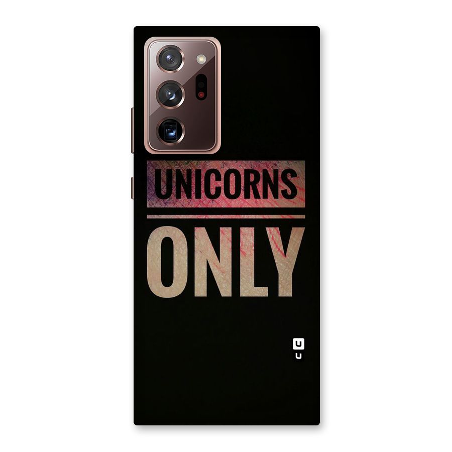 Unicorns Only Back Case for Galaxy Note 20 Ultra