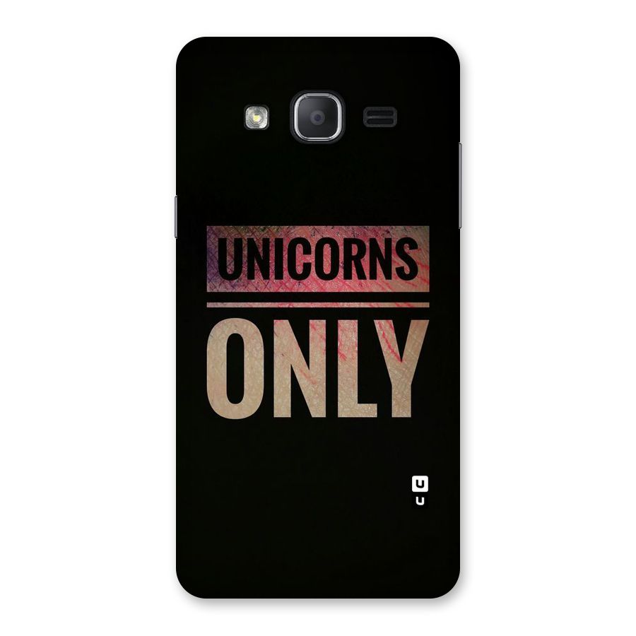 Unicorns Only Back Case for Galaxy On7 2015