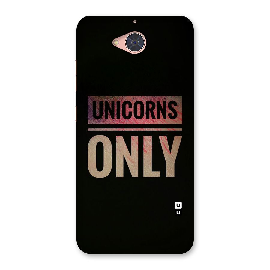 Unicorns Only Back Case for Gionee S6 Pro