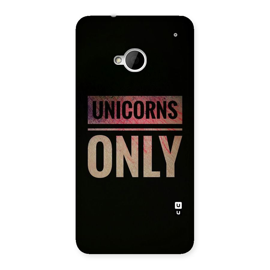 Unicorns Only Back Case for HTC One M7