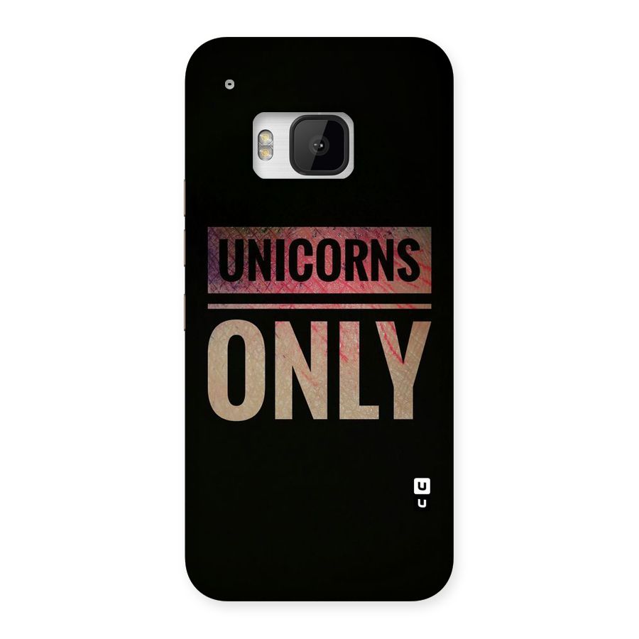 Unicorns Only Back Case for HTC One M9