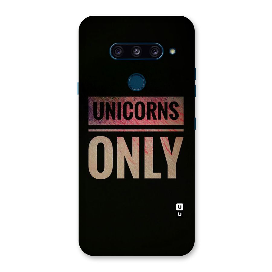 Unicorns Only Back Case for LG  V40 ThinQ