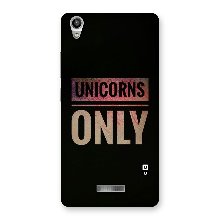 Unicorns Only Back Case for Lava-Pixel-V1