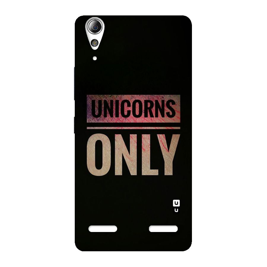 Unicorns Only Back Case for Lenovo A6000 Plus