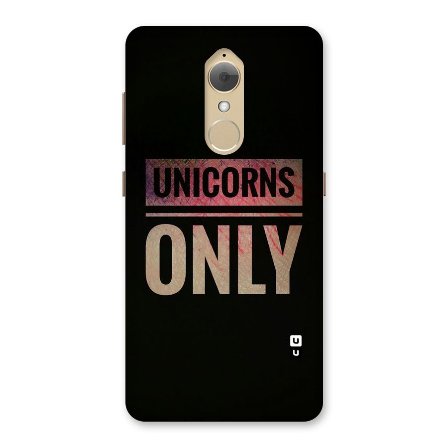 Unicorns Only Back Case for Lenovo K8