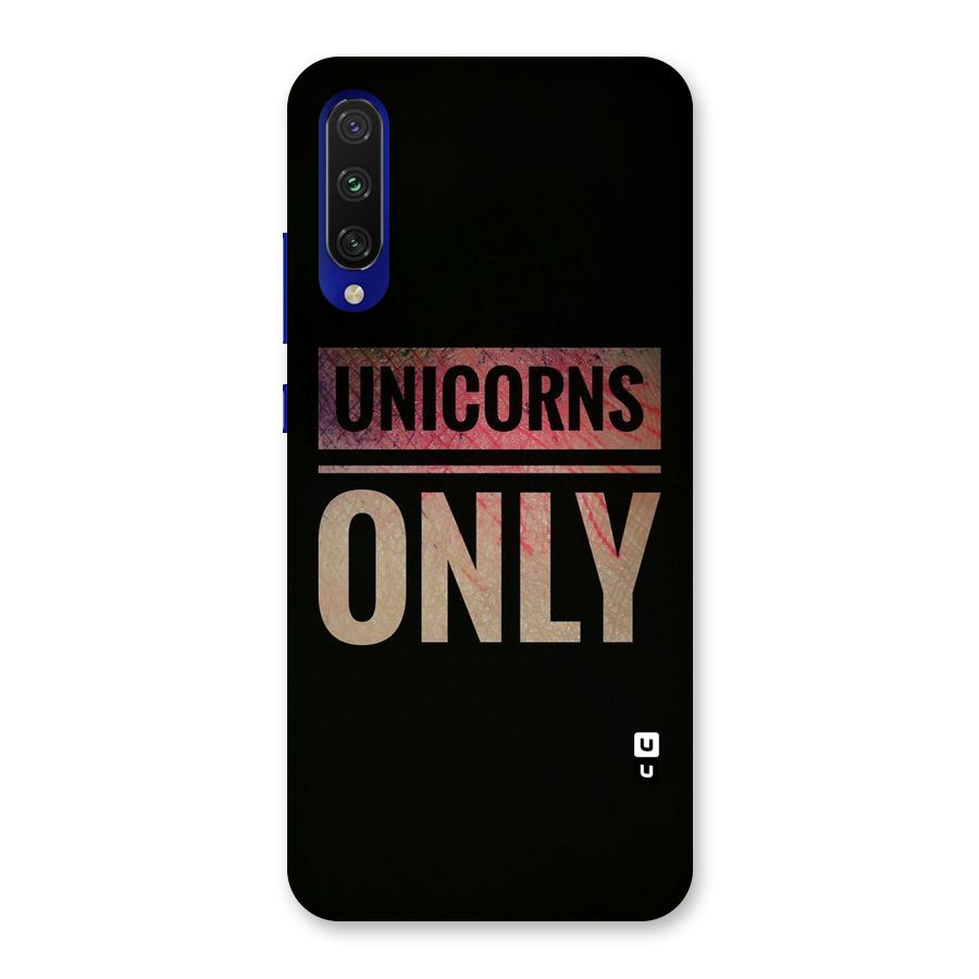 Unicorns Only Back Case for Mi A3