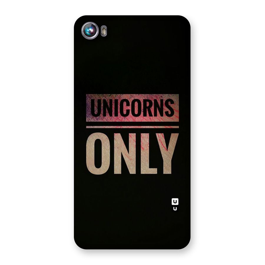Unicorns Only Back Case for Micromax Canvas Fire 4 A107