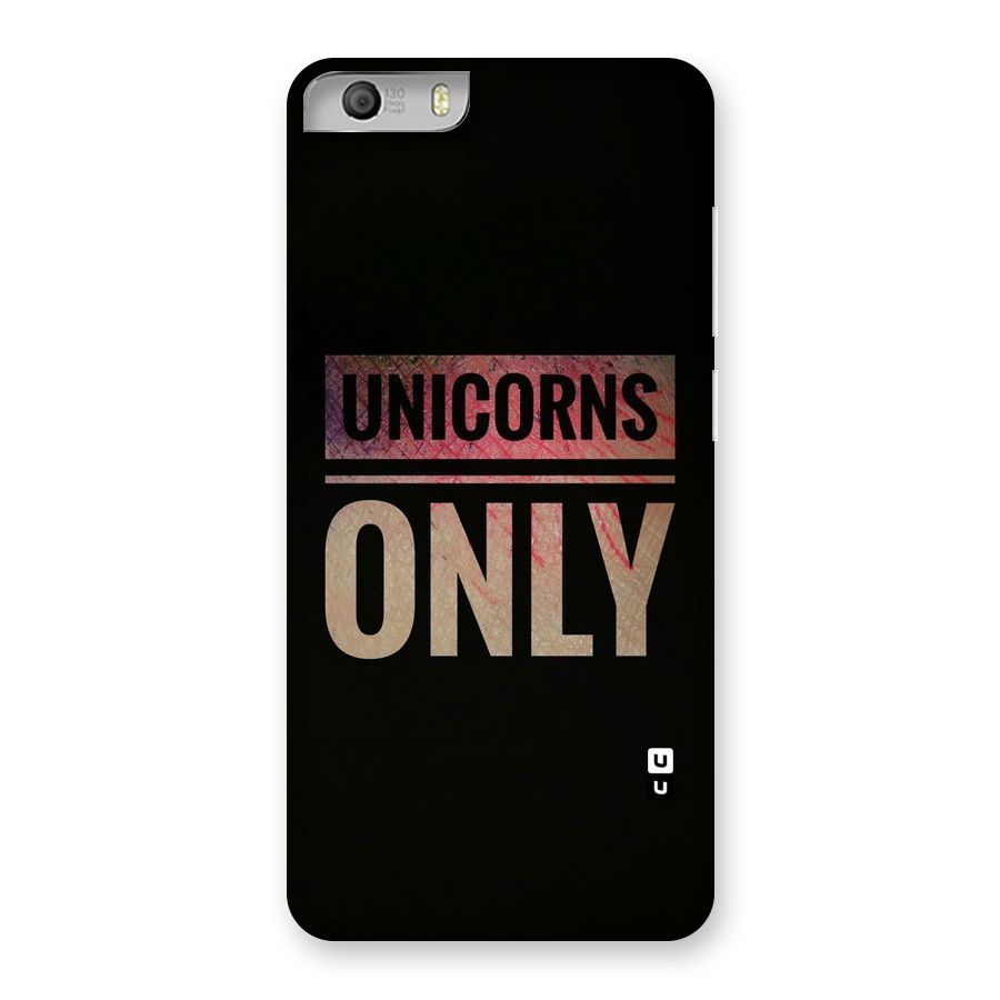 Unicorns Only Back Case for Micromax Canvas Knight 2