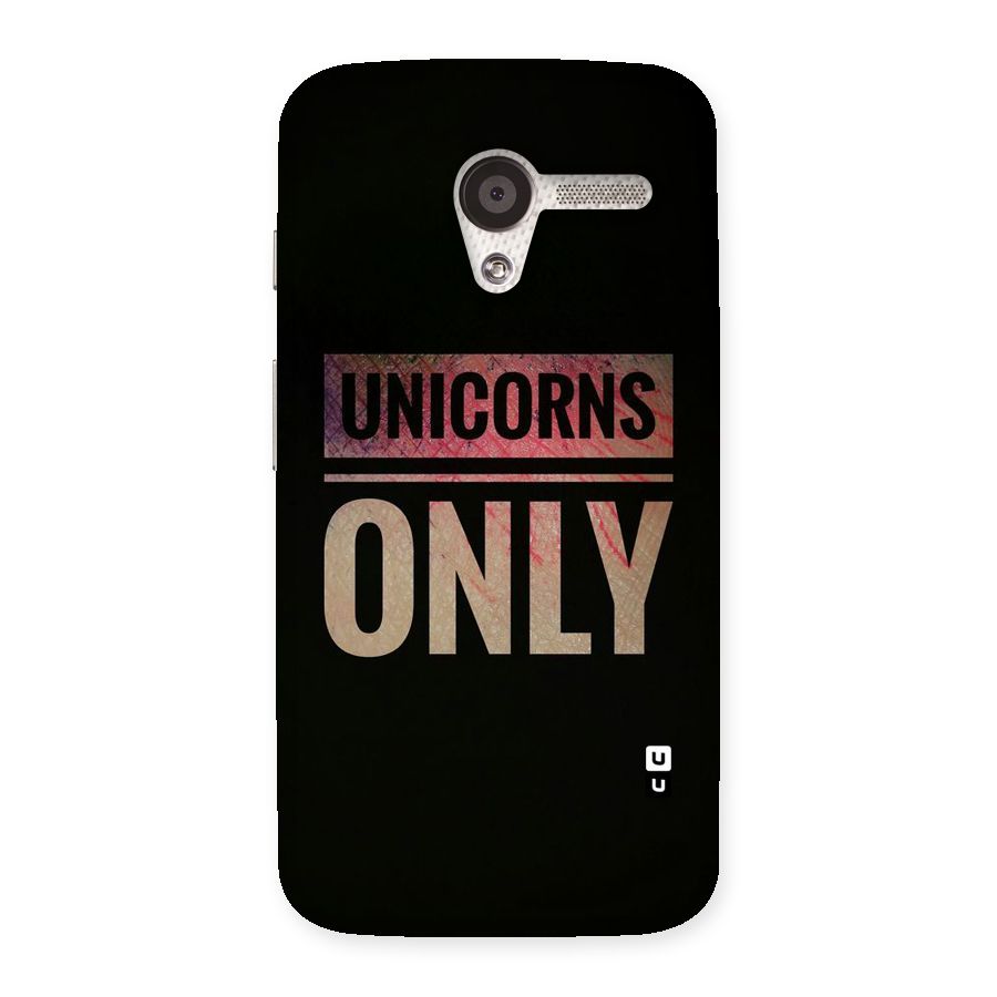 Unicorns Only Back Case for Moto X