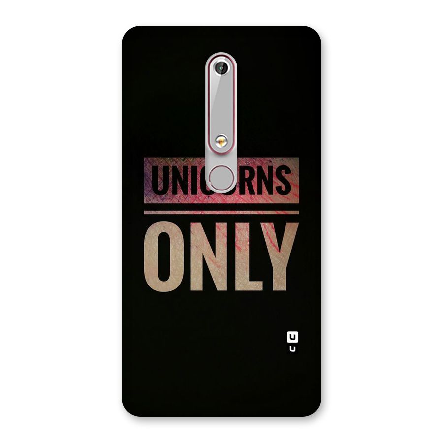 Unicorns Only Back Case for Nokia 6.1