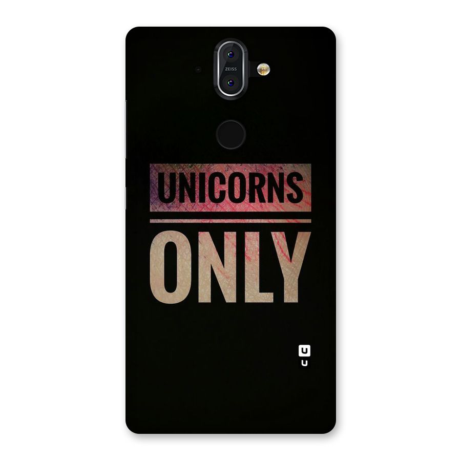 Unicorns Only Back Case for Nokia 8 Sirocco