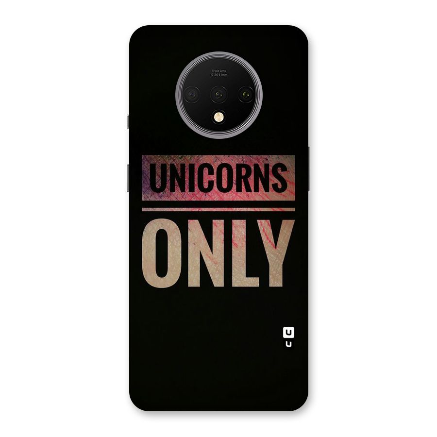 Unicorns Only Back Case for OnePlus 7T