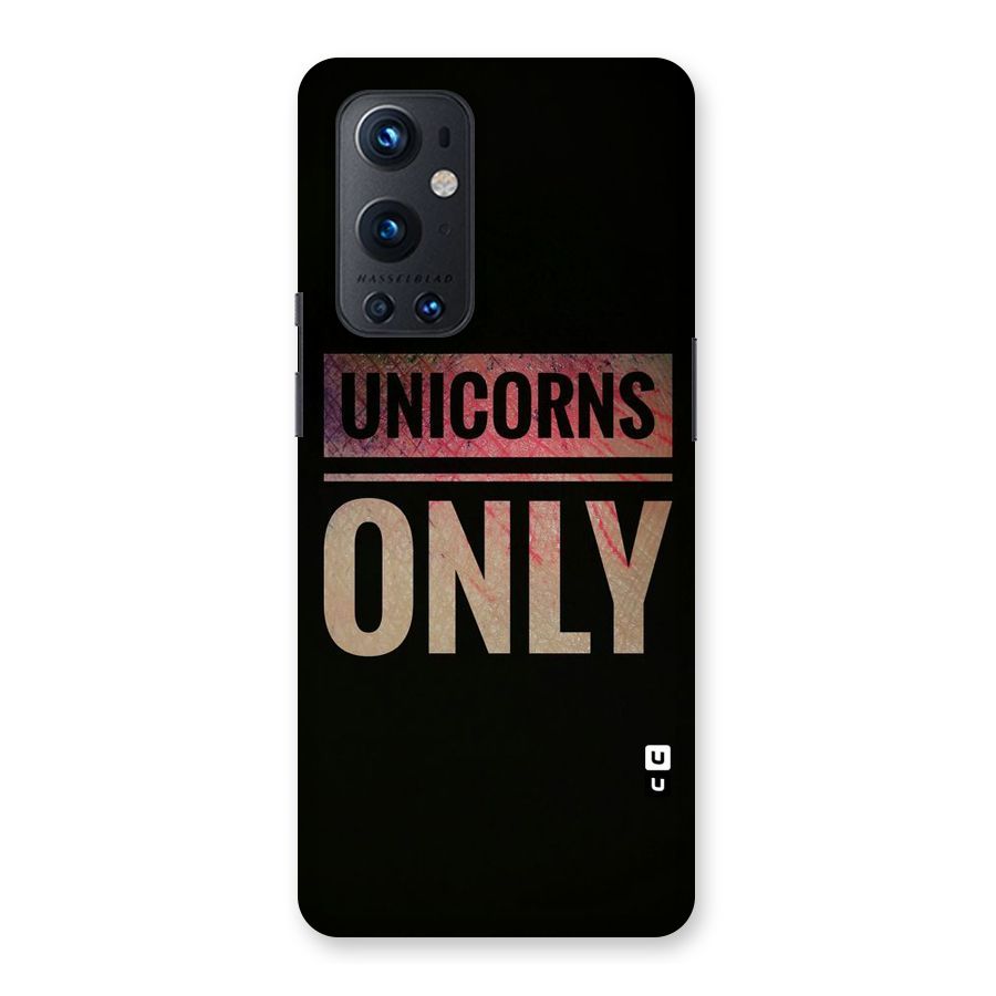 Unicorns Only Back Case for OnePlus 9 Pro