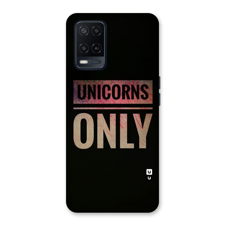 Unicorns Only Back Case for Oppo A54