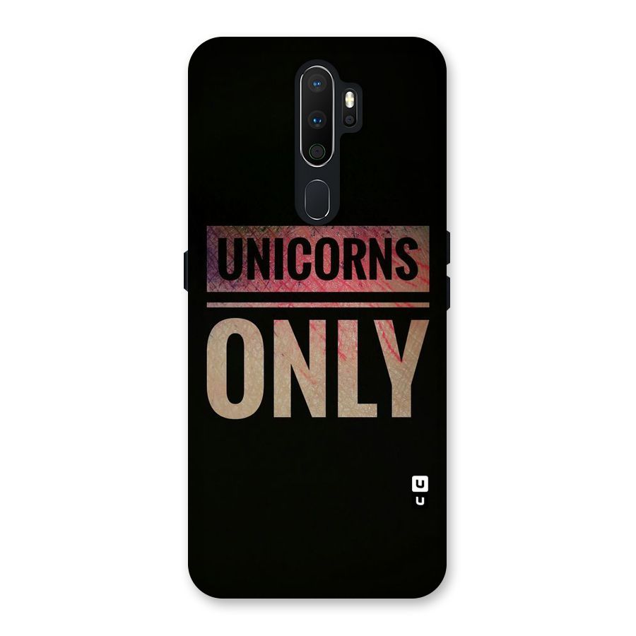 Unicorns Only Back Case for Oppo A5 (2020)
