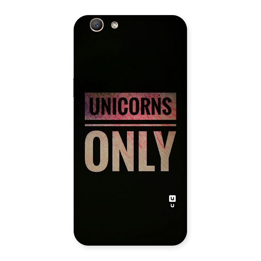 Unicorns Only Back Case for Oppo F1s