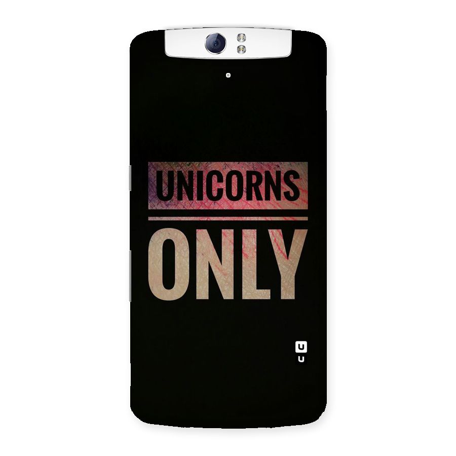 Unicorns Only Back Case for Oppo N1