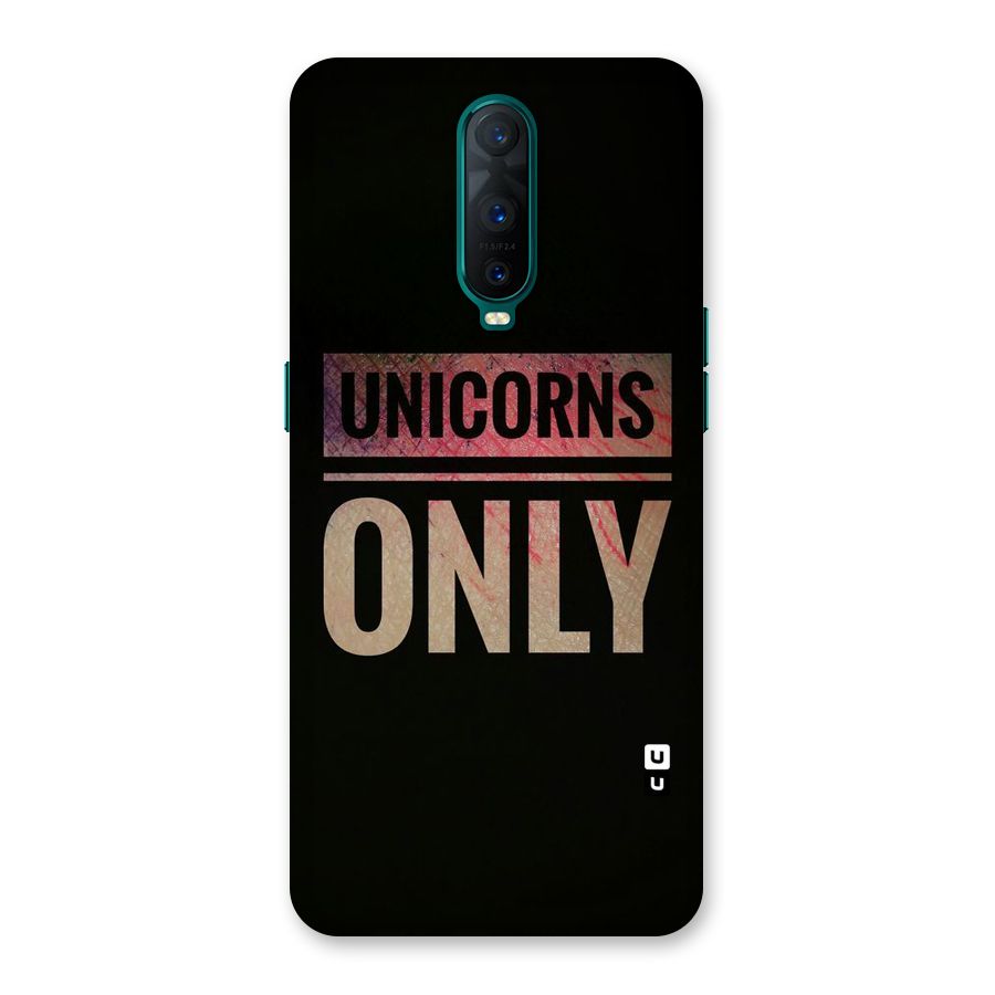 Unicorns Only Back Case for Oppo R17 Pro