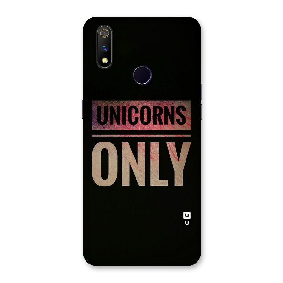 Unicorns Only Back Case for Realme 3 Pro