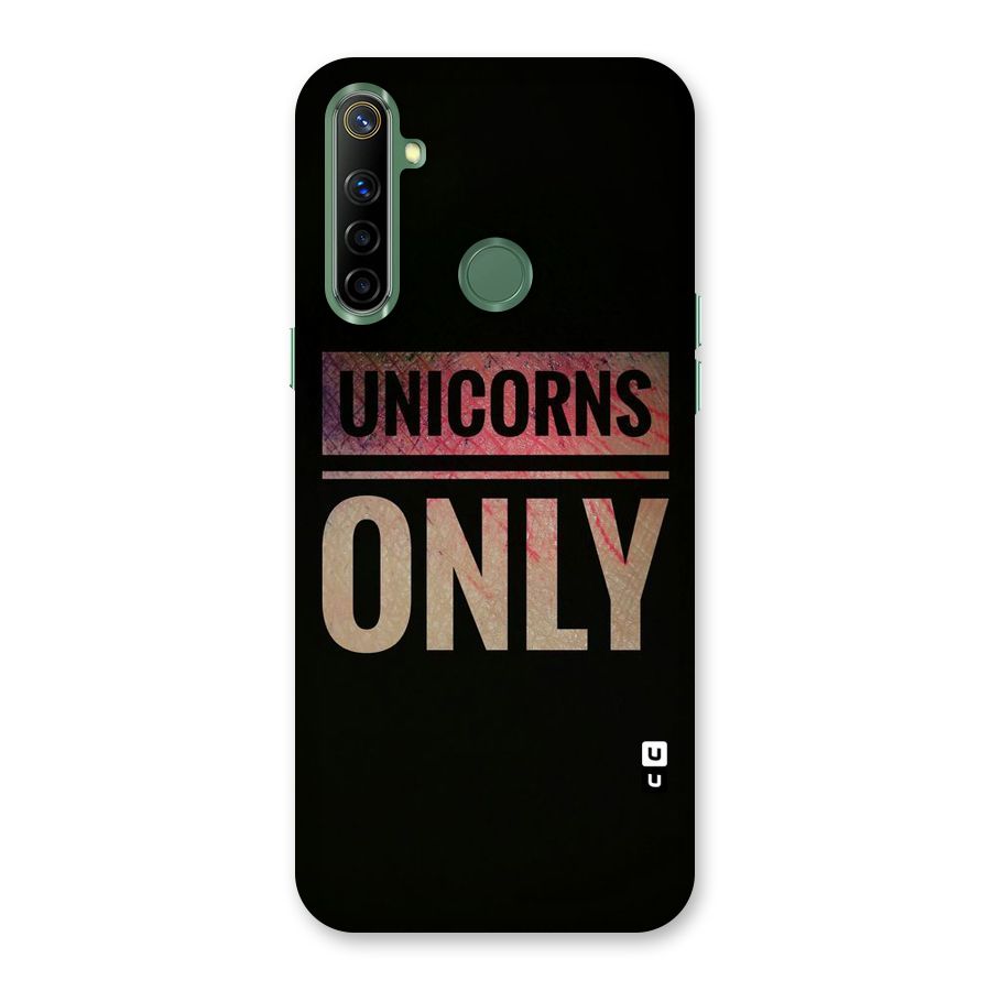 Unicorns Only Back Case for Realme Narzo 10