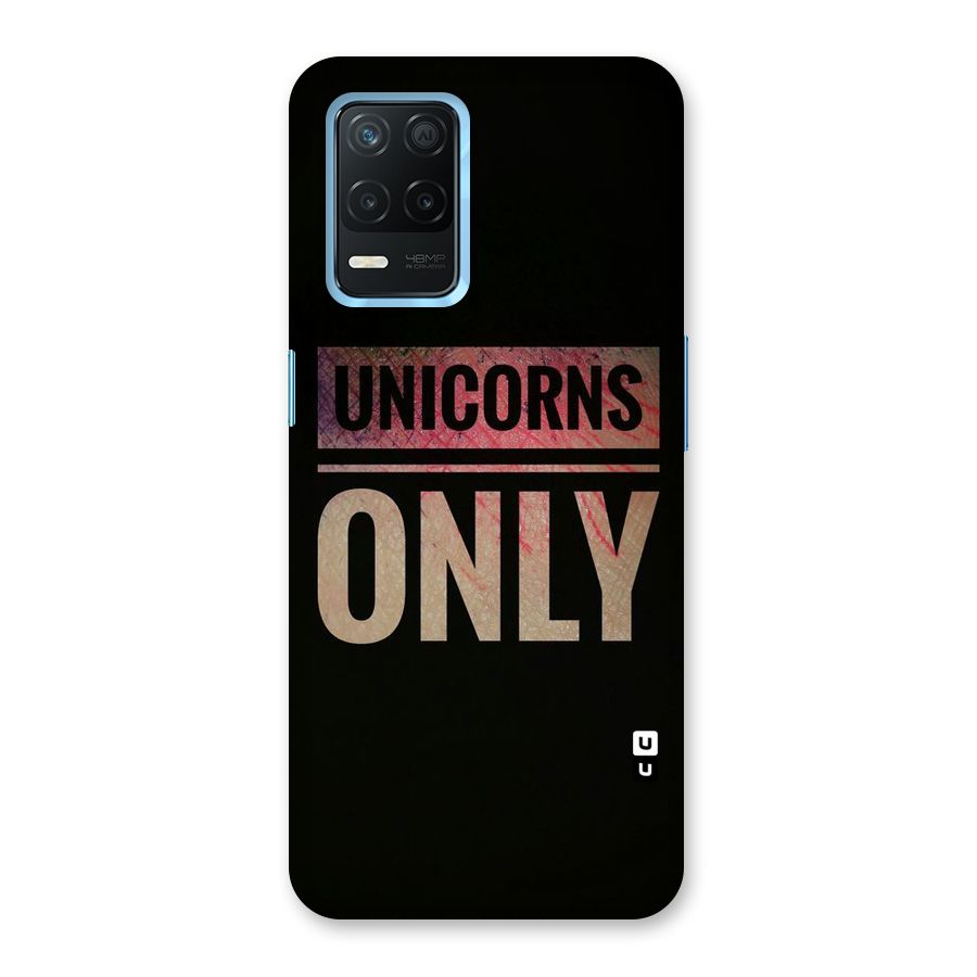 Unicorns Only Back Case for Realme Narzo 30 5G