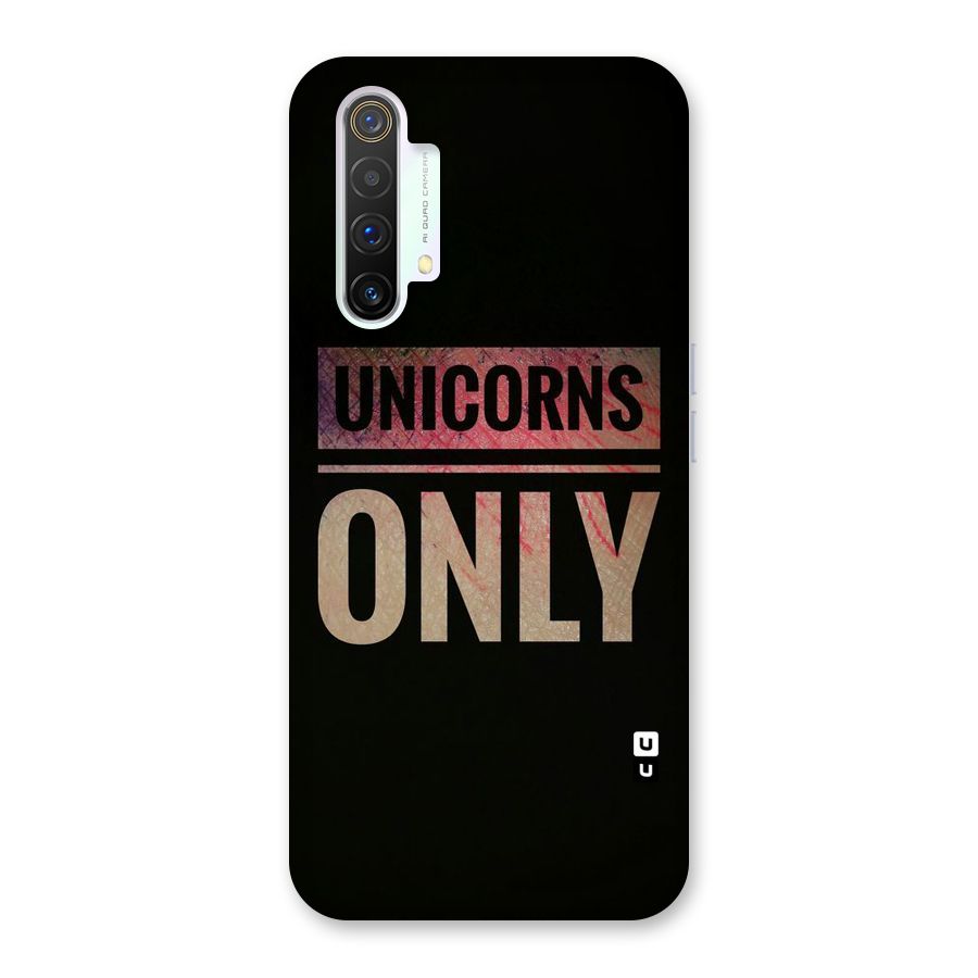 Unicorns Only Back Case for Realme X3 SuperZoom