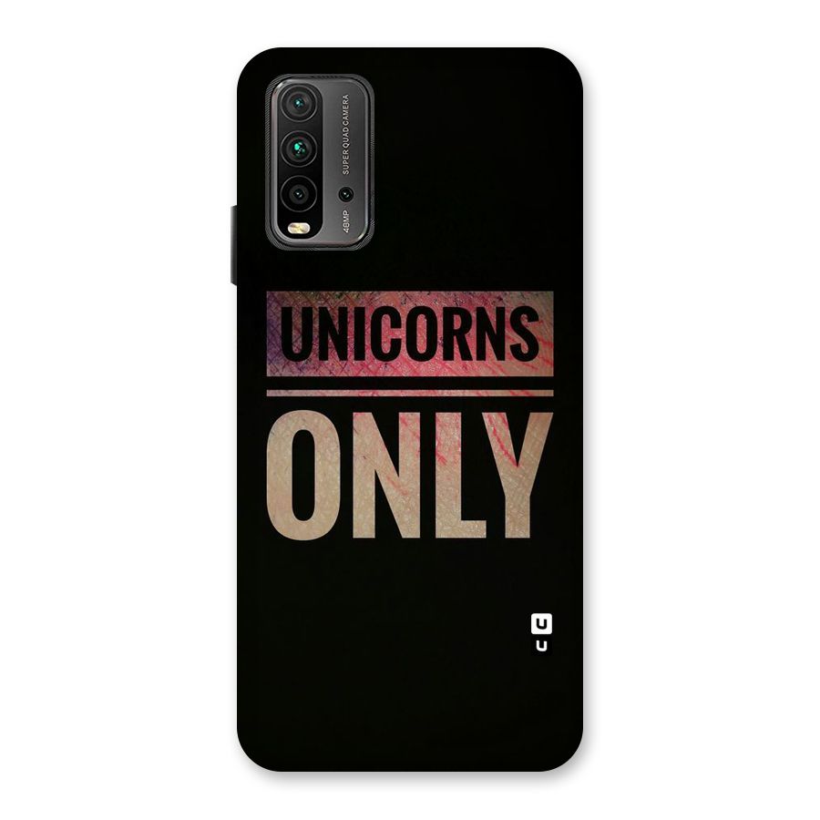 Unicorns Only Back Case for Redmi 9 Power