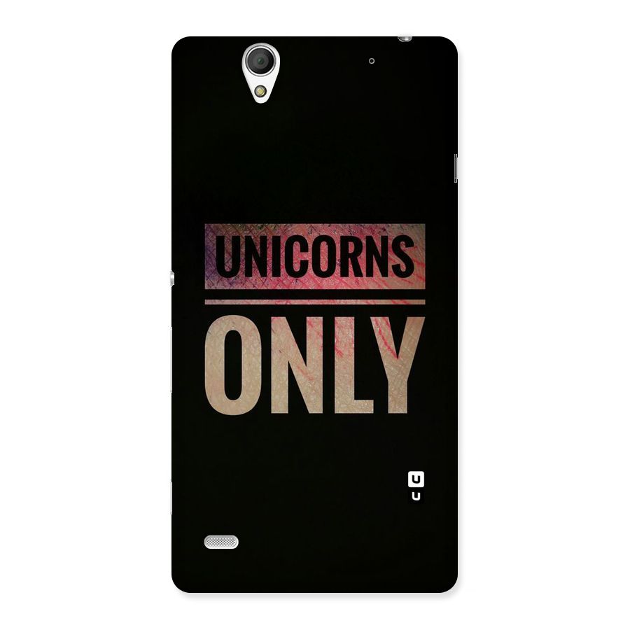 Unicorns Only Back Case for Sony Xperia C4