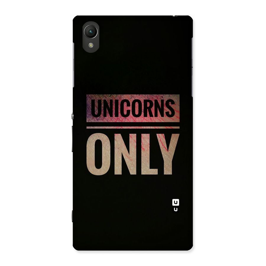 Unicorns Only Back Case for Sony Xperia Z1