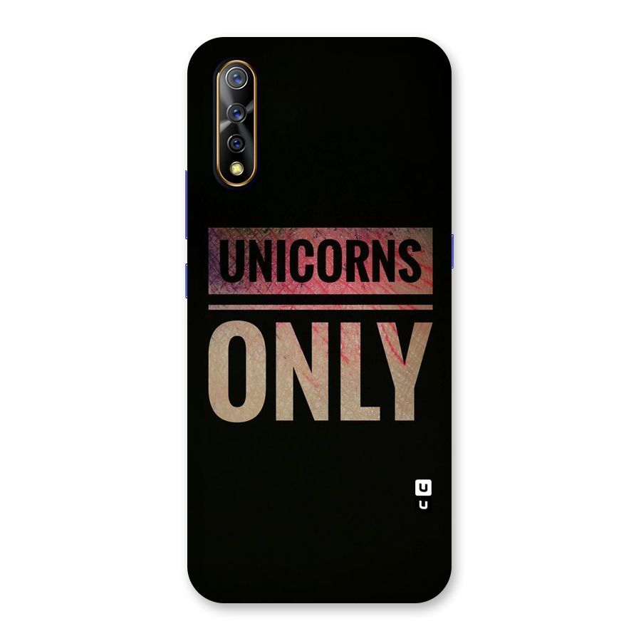 Unicorns Only Back Case for Vivo S1
