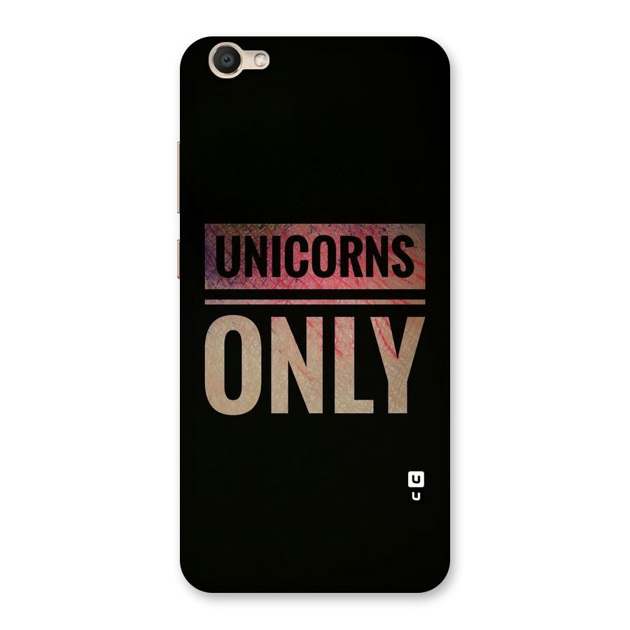 Unicorns Only Back Case for Vivo V5