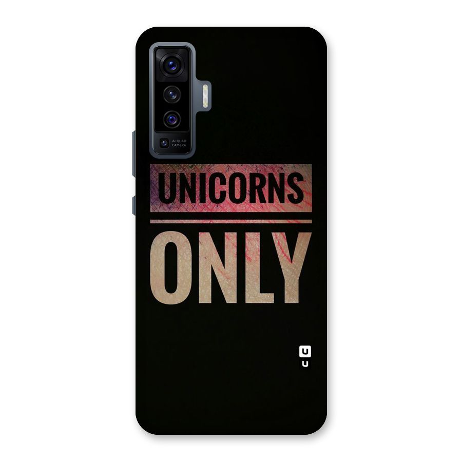 Unicorns Only Back Case for Vivo X50
