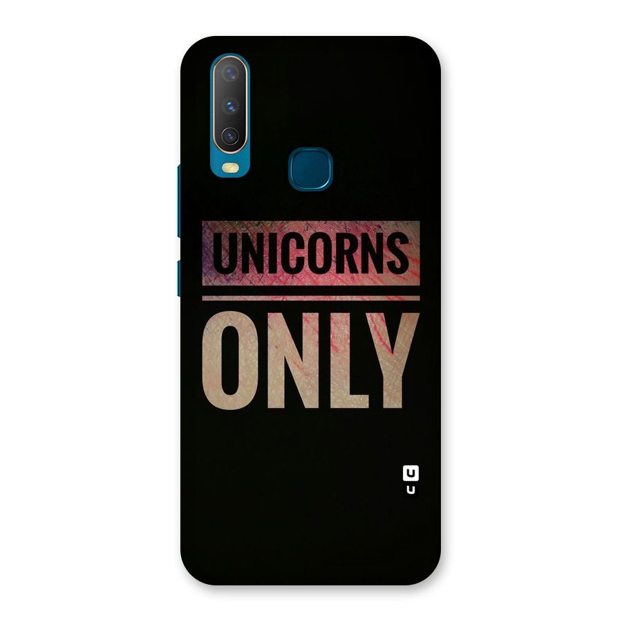 Unicorns Only Back Case for Vivo Y15