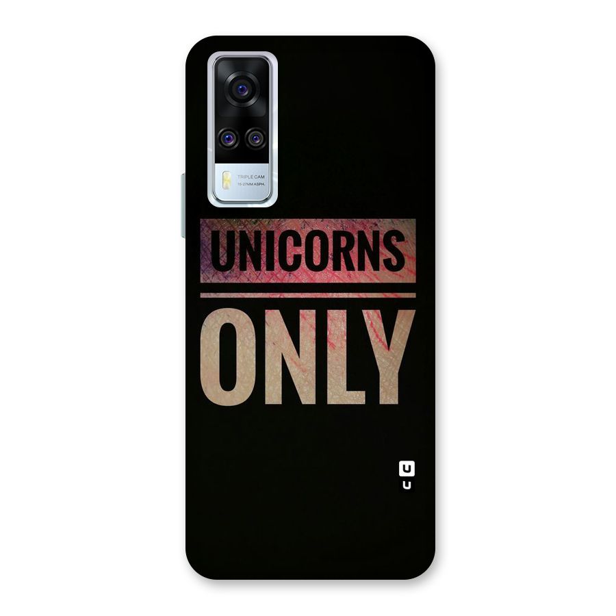Unicorns Only Back Case for Vivo Y31